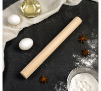 Скалка прямая 30*3см (береза)