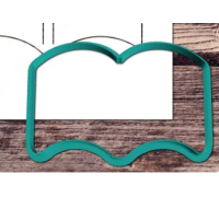 Форма "Книга" 11,5см