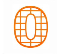 Форма для торта "Цифра 0" 25см