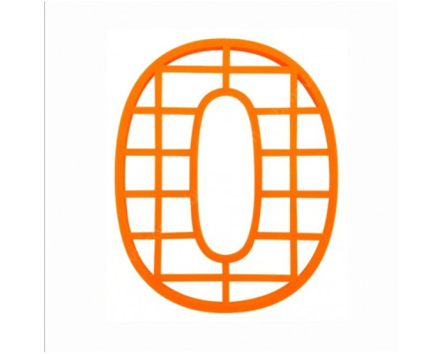 Форма для торта "Цифра 0" 25см